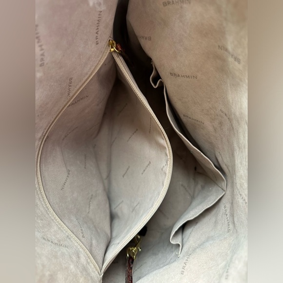 Brahmin Harrison Hobo in Pecan Melbourne - Picture 7 of 16